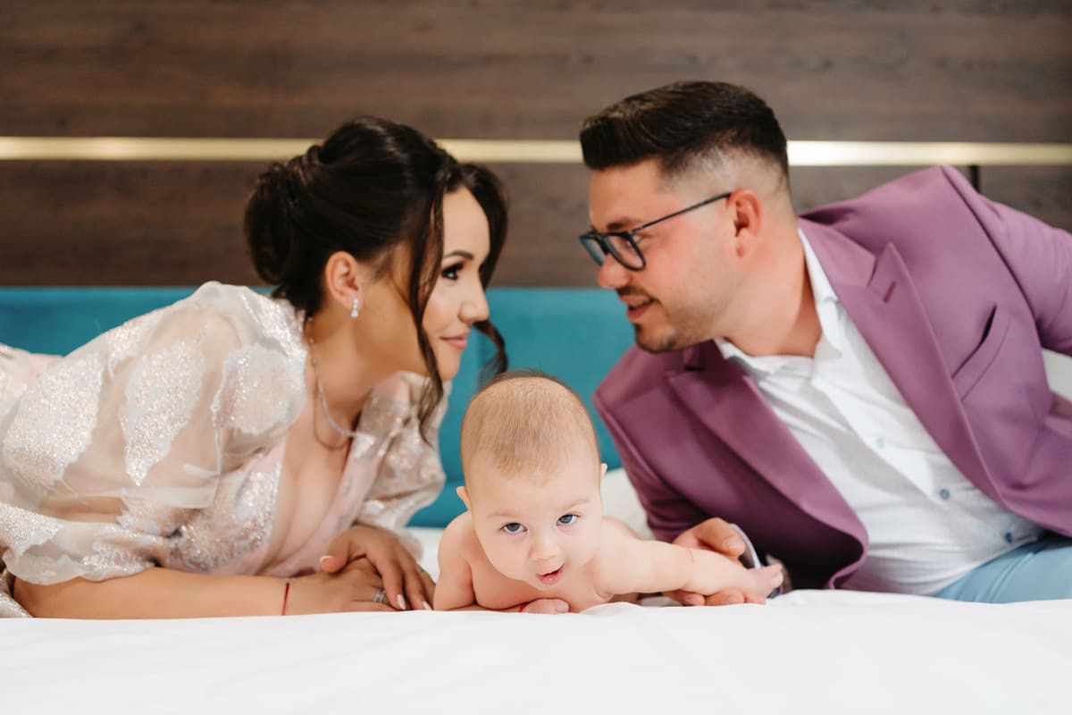 shooting foto botez la Hotel Săftica